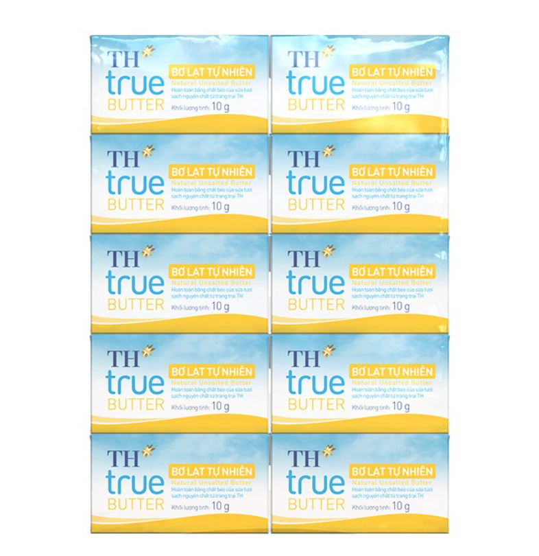 Bơ vỉ TH True Milk 100g (10 gói x 10g)